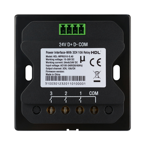 Power Interface-With 3CH 10A Relay
