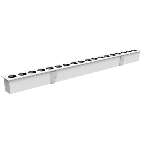 36W 18-Bulb Recessed Grid Light