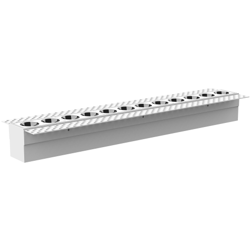 24W 12-Bulb Mini Pre-embedded Grid Light