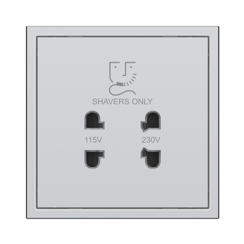 Tile Series Shaver Socket 2.1